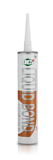 OCI Sealant Liquid Bond Synthetic - sealant for construction materials including wood, particleboard, masonry, aluminium, galvanised iron, steel, concrete, fibrious cement sheeting, wall, brick, concrete and floor panelling
