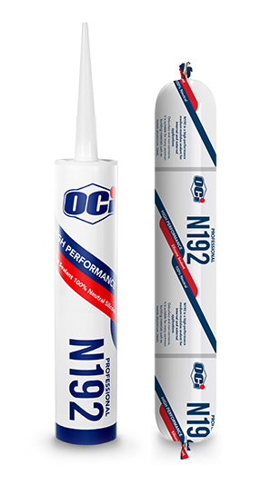 oci silicone sealant n192 neutral lem silikon plastik