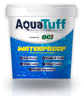 cat tembok waterproof anti bocor terbaik aquatuff